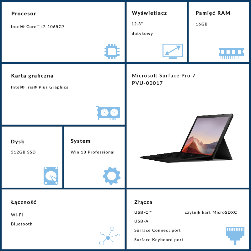 Microsoft Surface Pro 7 - PVU-00017