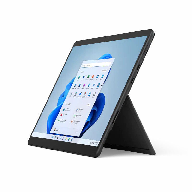 Tryb laptopa w Microsoft Surface Pro 8