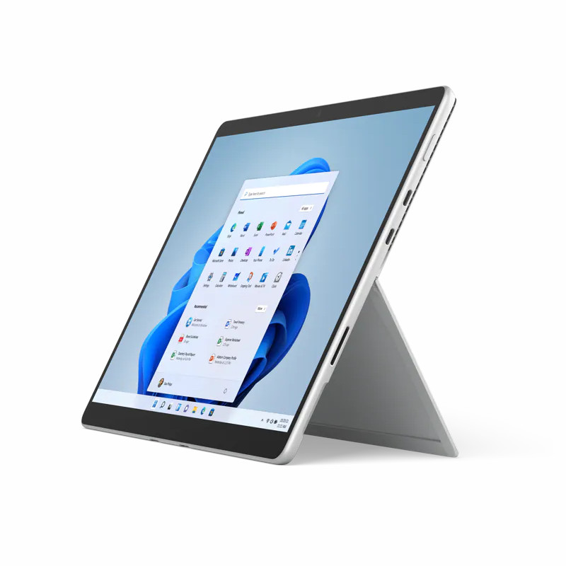 Tryb tabletu w Microsoft Surface Pro 8